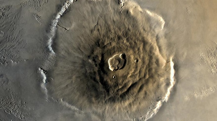 Un volcan aussi grand que la France a redessiné la planète Mars